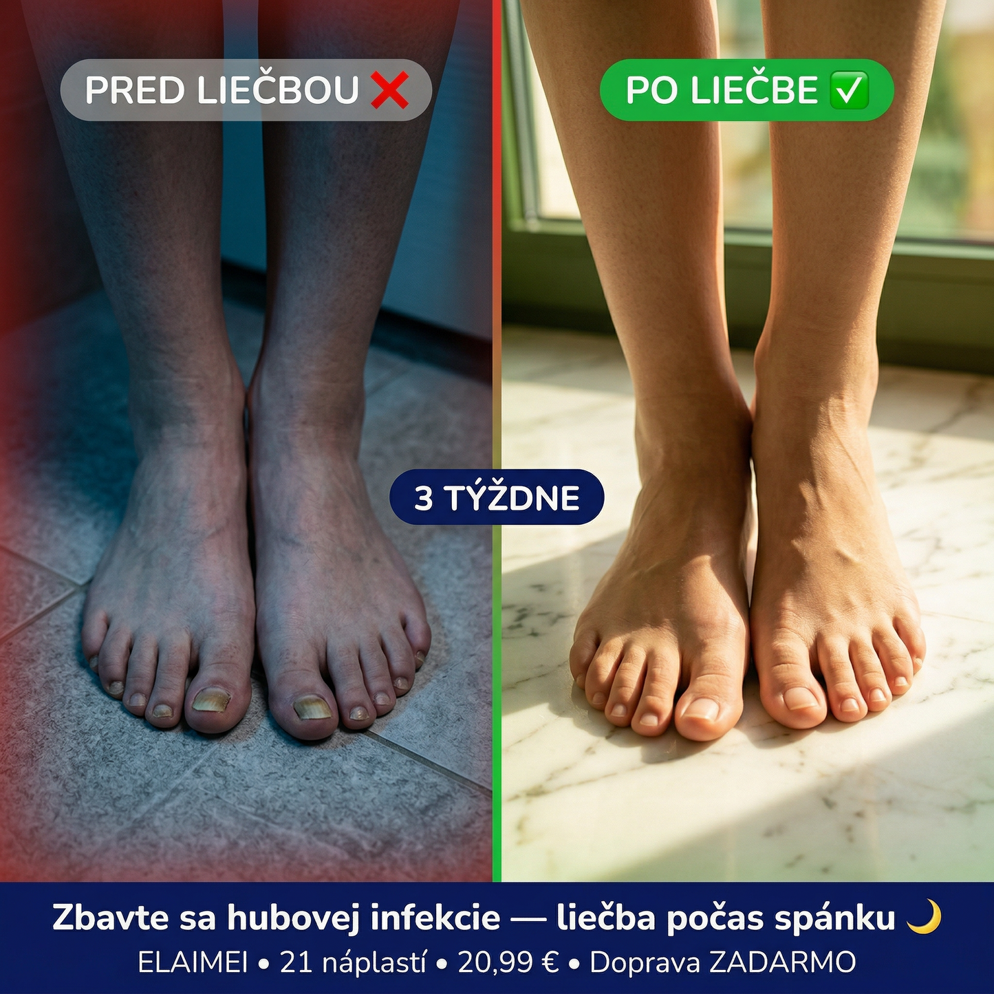21 náplastí. 8 hodín. Výsledky garantované. 🚚 Doprava ZADARMO