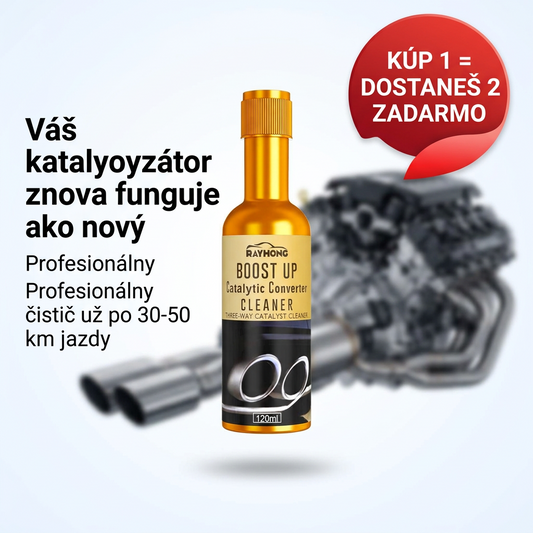 Katalyzátor čistý za 30 km + doprava zdarma