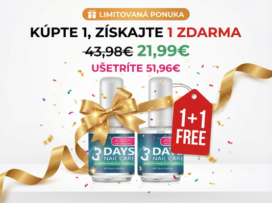 🎁 KÚPTE 1 ROZINO, ZÍSKAJTE 1 ZDARMA! Len Dnes - 21,99€ Za 2 Kusy!