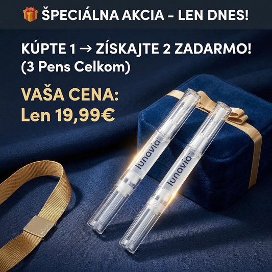 🎁 KÚPTE 1 LUNAVIA PEN → ZÍSKAJTE 1 ZADARMO! Zbavte Sa Hubových Infekcií Za 14 Dní (Alebo Peniaze Späť)