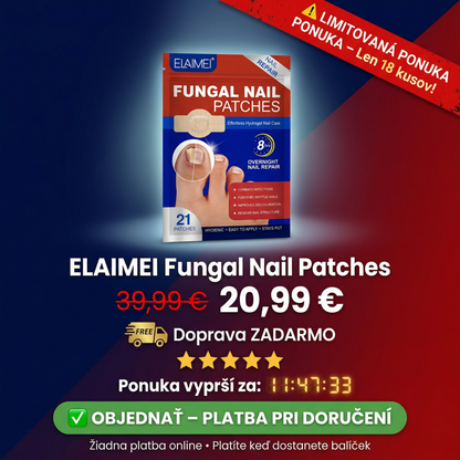21 náplastí. 8 hodín. Výsledky garantované. 🚚 Doprava ZADARMO